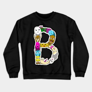 B monster Crewneck Sweatshirt